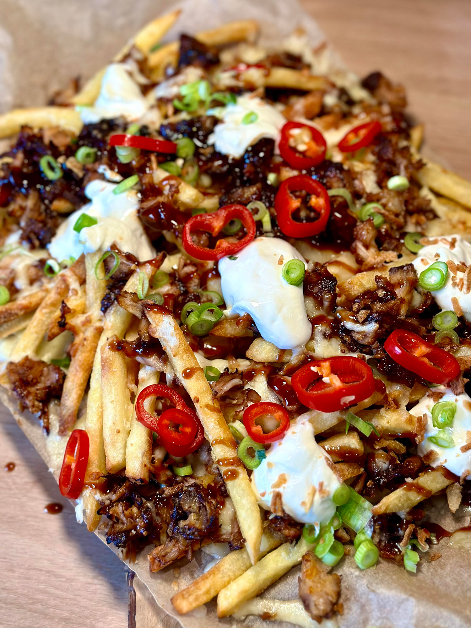 Ultimate Smoky BBQ Rib Dirty Fries