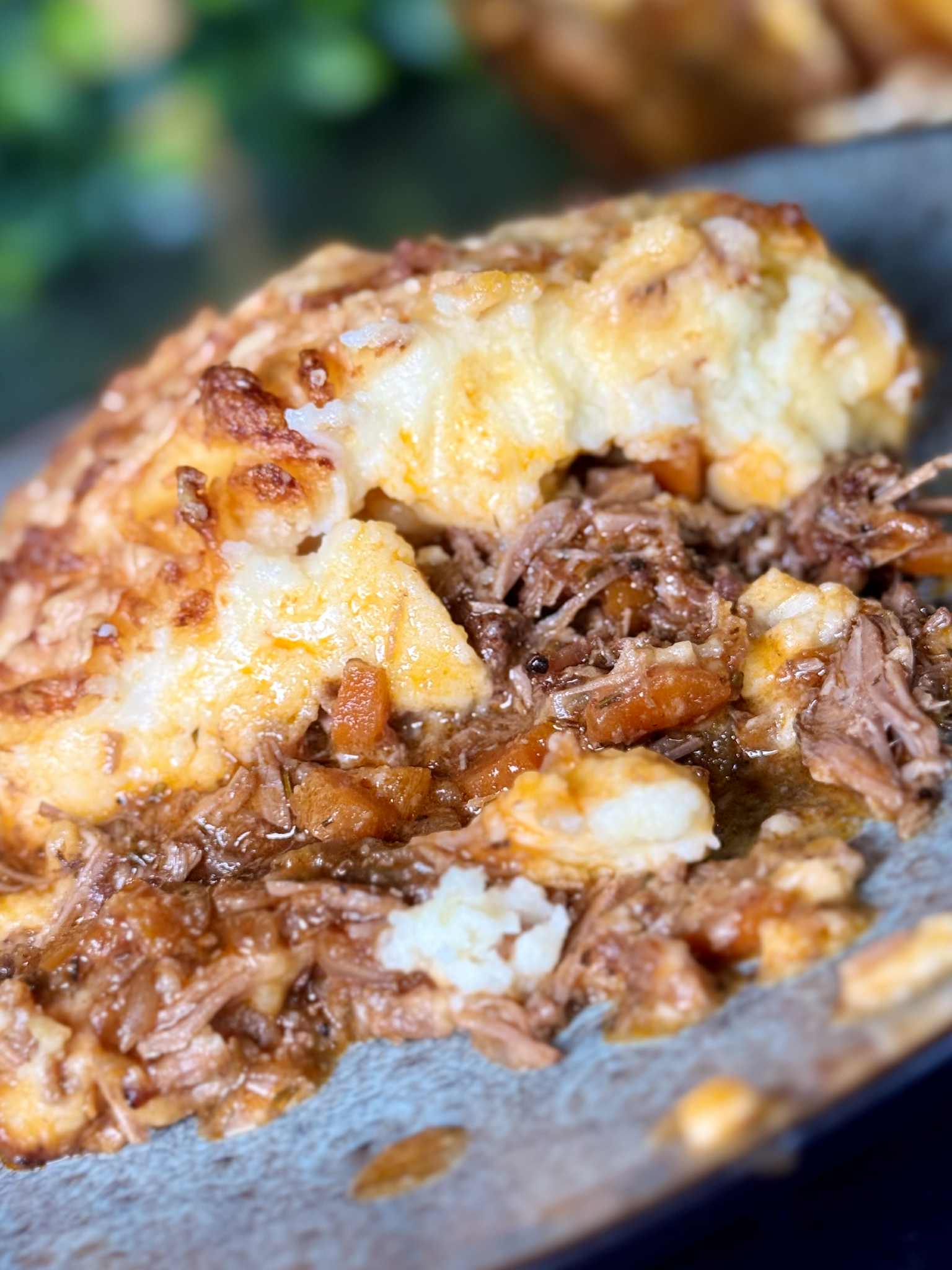 Smoked Lamb Neck Cottage Pie (Ninja Duo Edition)