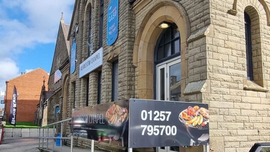 Alfresco Chapel BBQ Centre