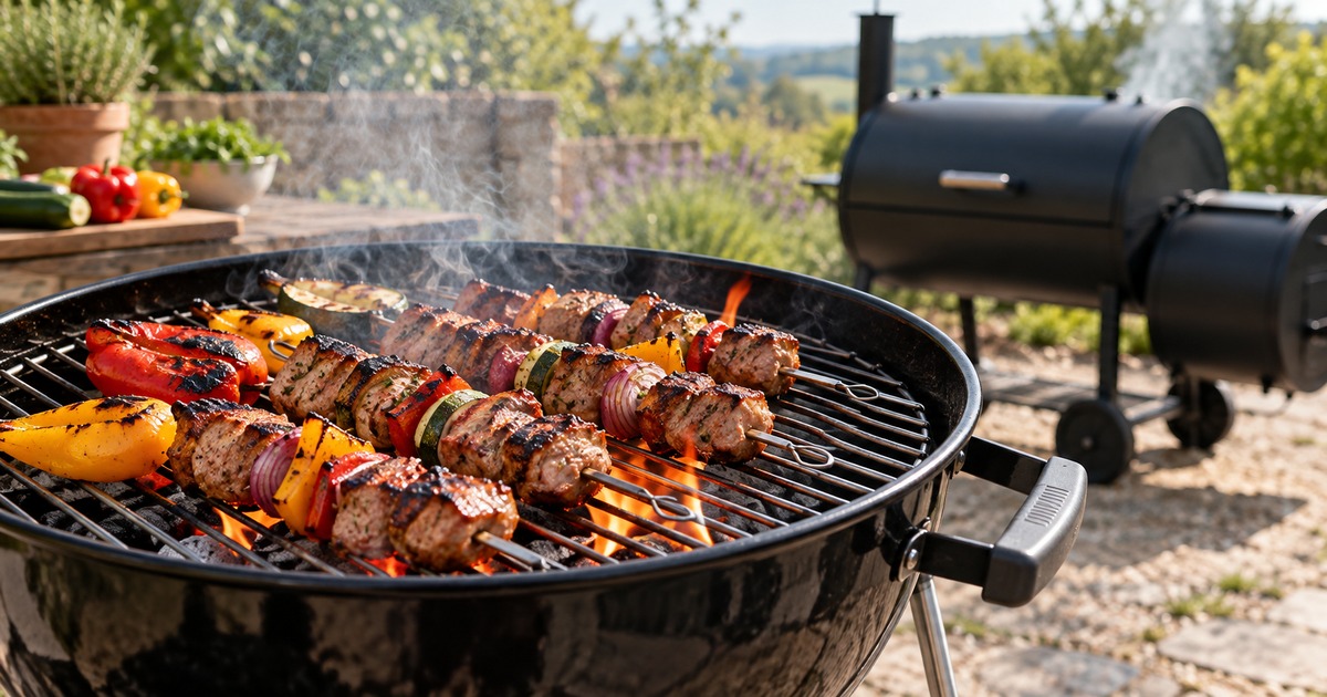 Illustrative barbecue scene for Bell Big BBQ Bonanza 2027.